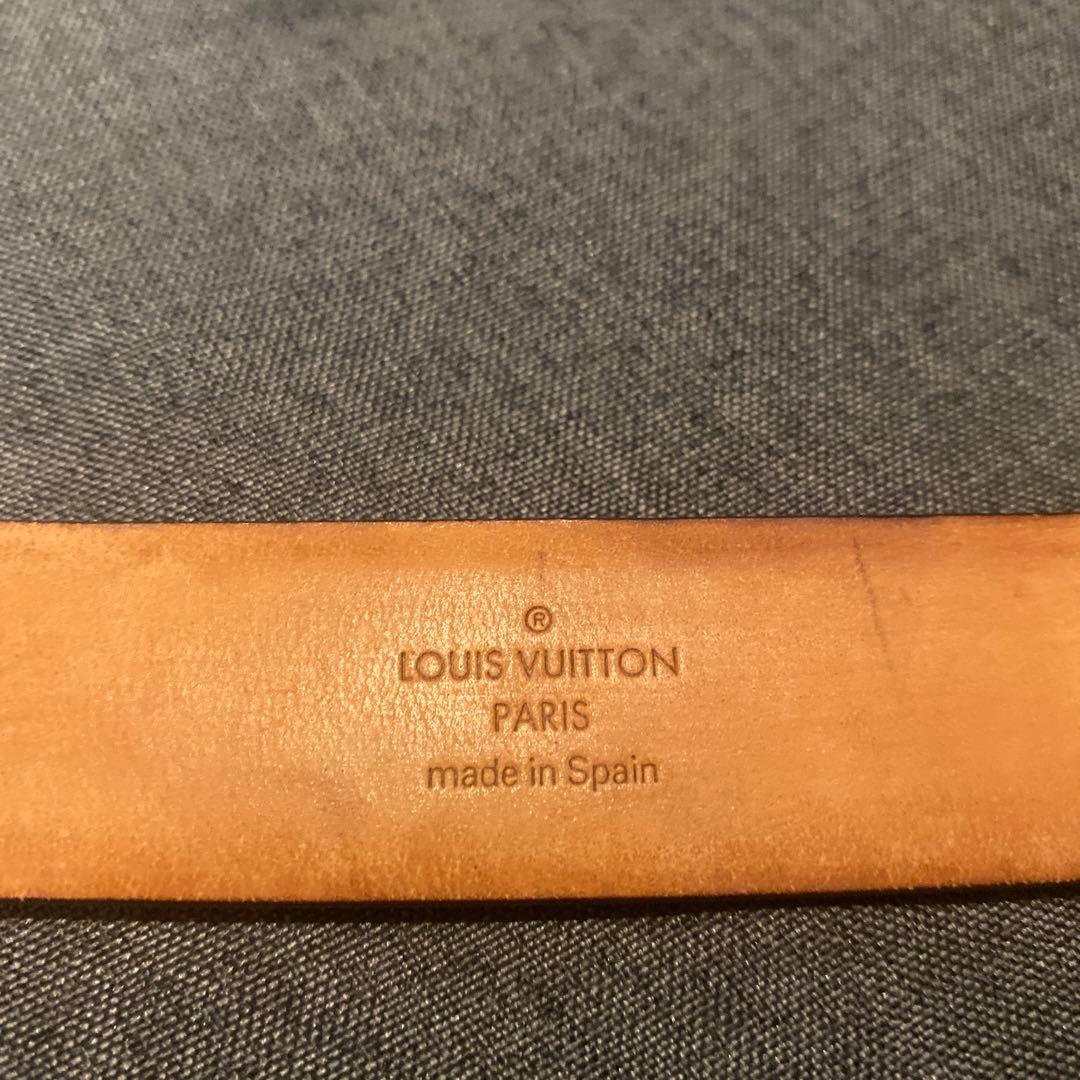 LOUIS VUITTON ダークブラウン ベルト