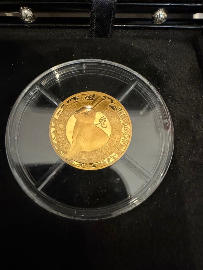 限定888枚 2023 1/4オンス フランス 干支：卯年 金貨 プルーフ