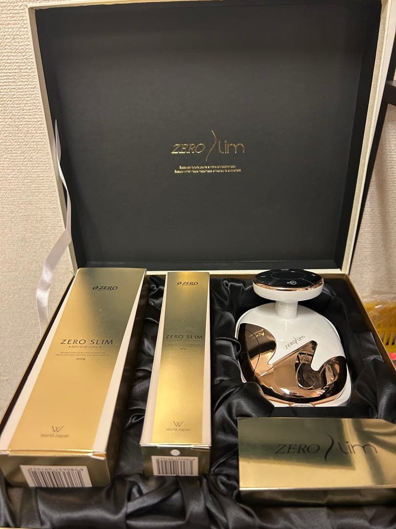 【新品未使用】 ZERO SLIM 美顔器セット ボディジェルフェイスローション