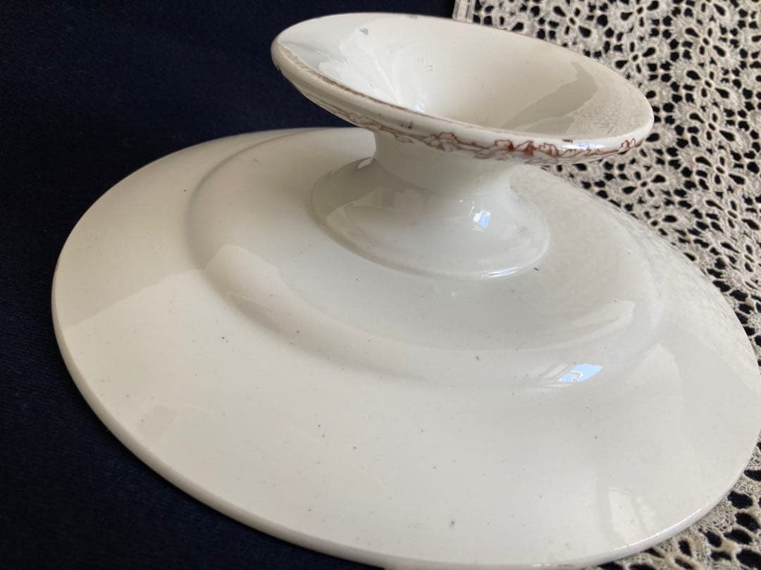 リュネビル窯 コンポティエ フランスアンティーク