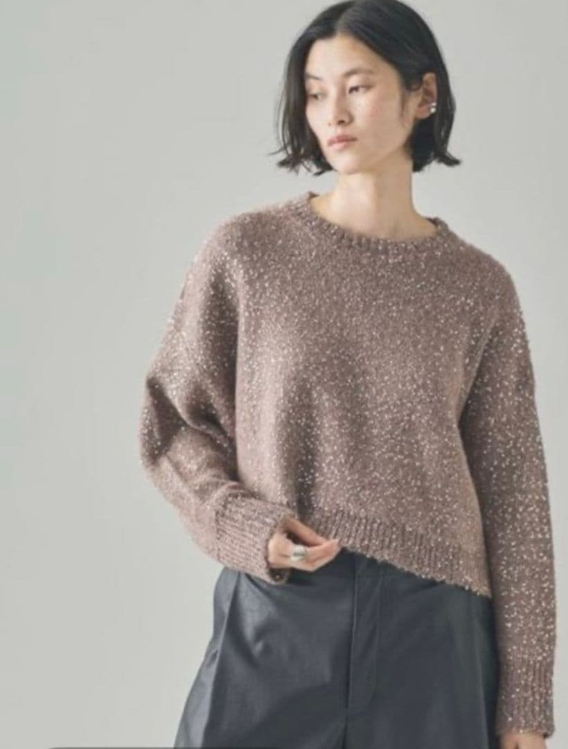 Curensology カレンソロジー スパングルニット