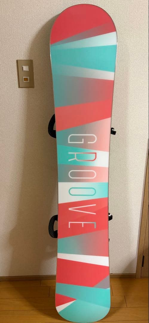 【断捨離中◎】GROOVE LANDSCAPER スノーボード 板　ビンディング