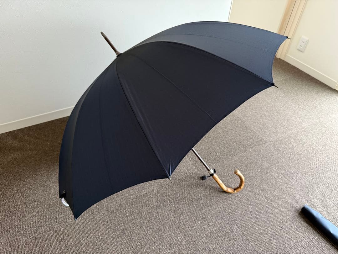 未使用　トンボ洋傘前原光榮商店　紳士用　ネイビー