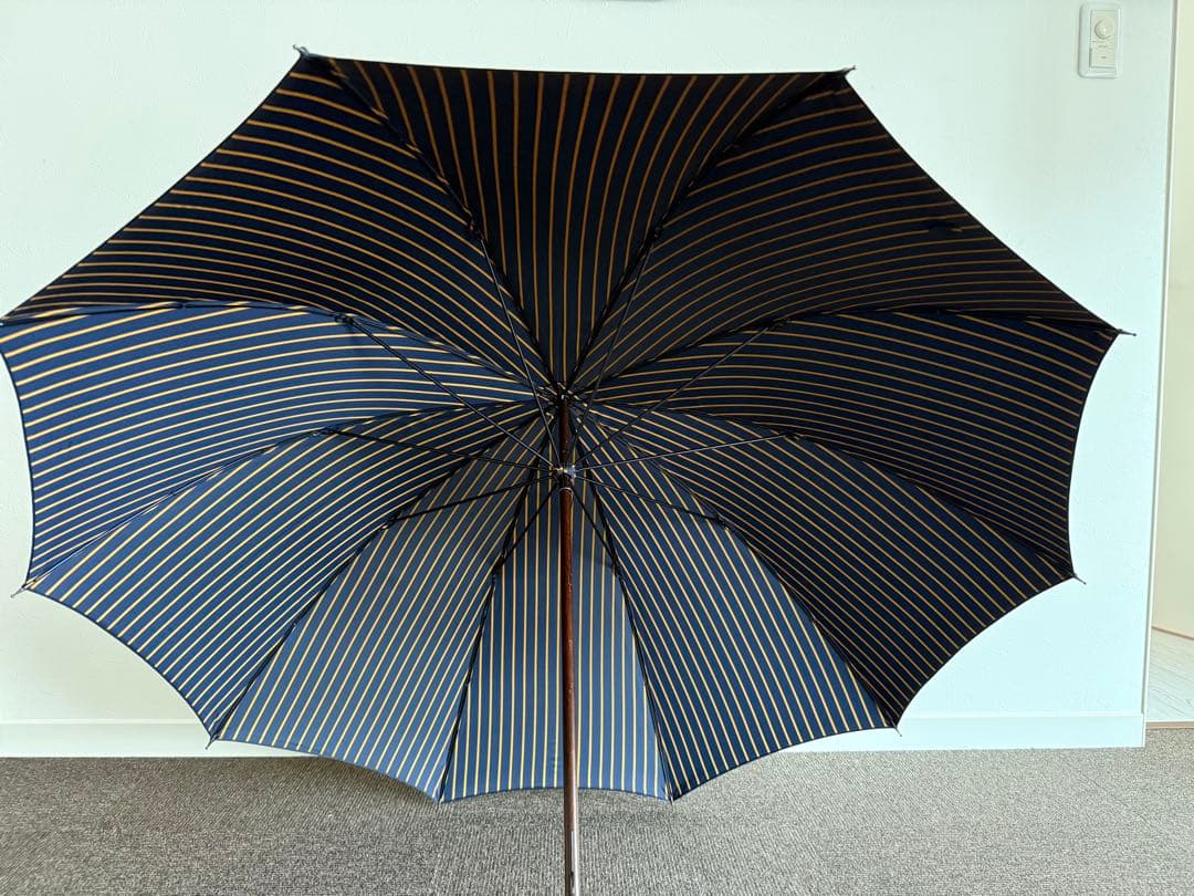 未使用　トンボ洋傘前原光榮商店　紳士用　ネイビー