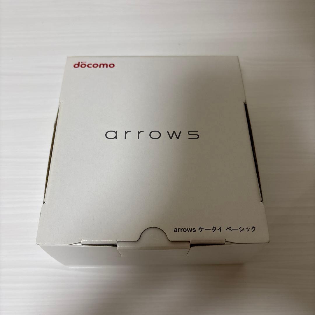 【美品/未使用に近い】arrowsケータイ ベーシック F-41C ゴールド