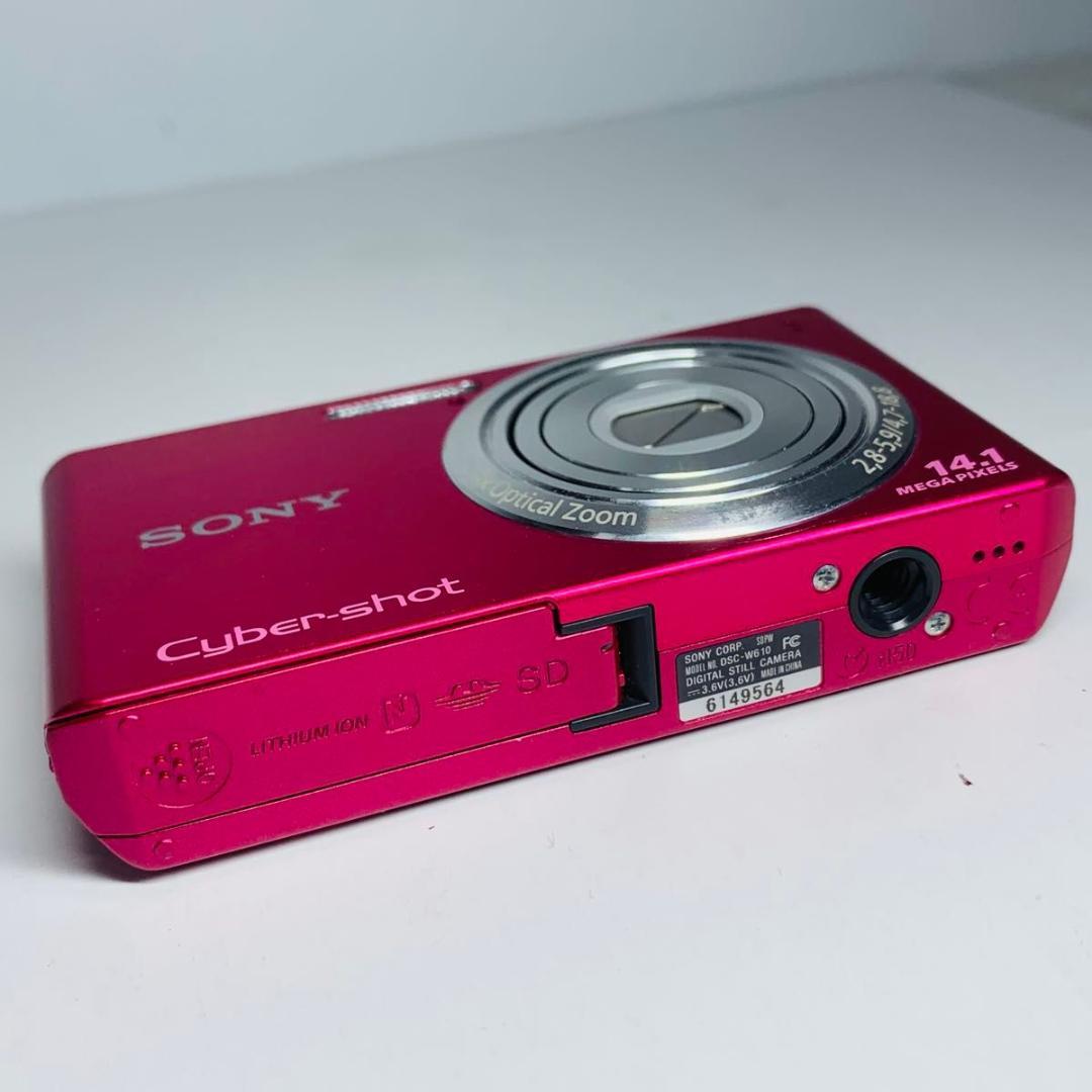 Cyber-shot DSC-W610 ピンク