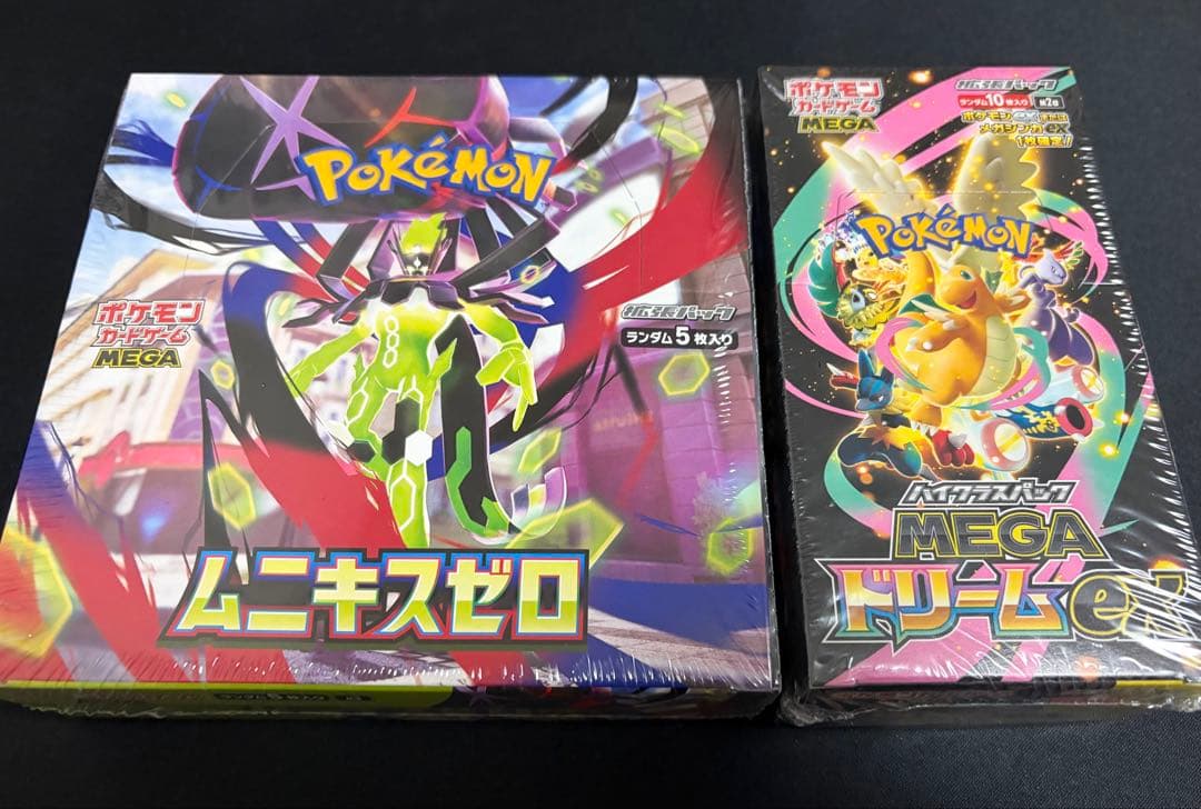 ポケモンカード ムニキスゼロ megaドリームex 1BOX シュリンク付き