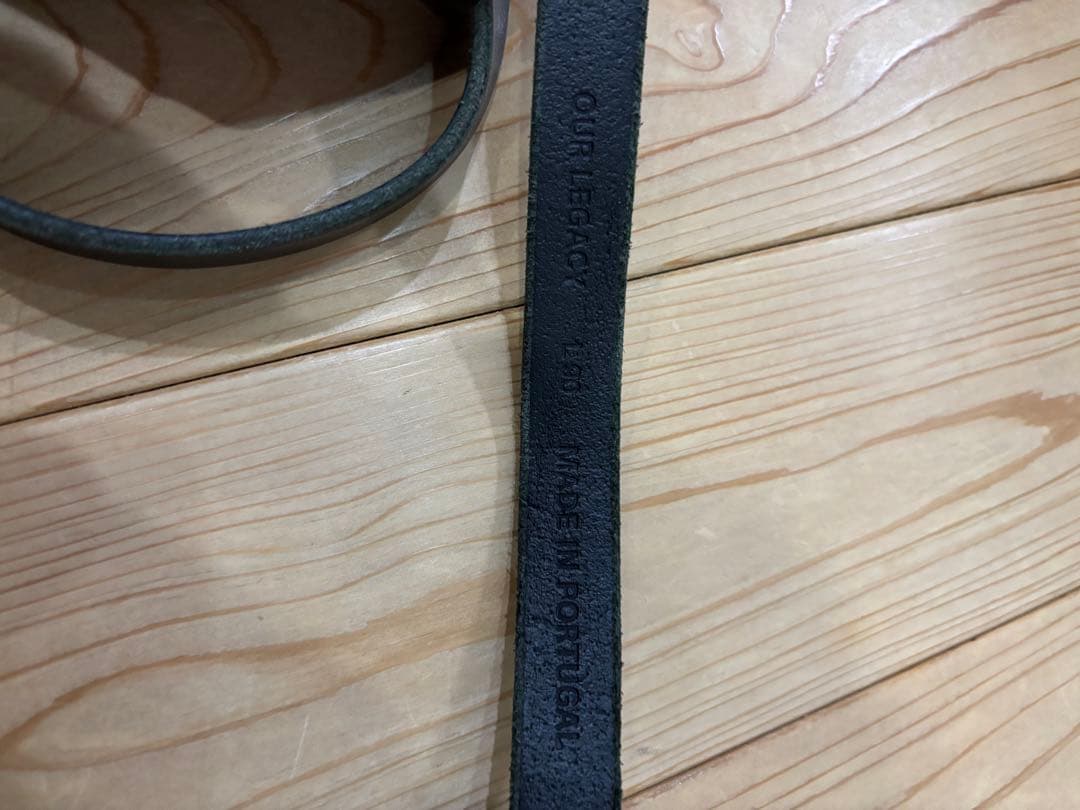 our legacy 2cm ベルト L90