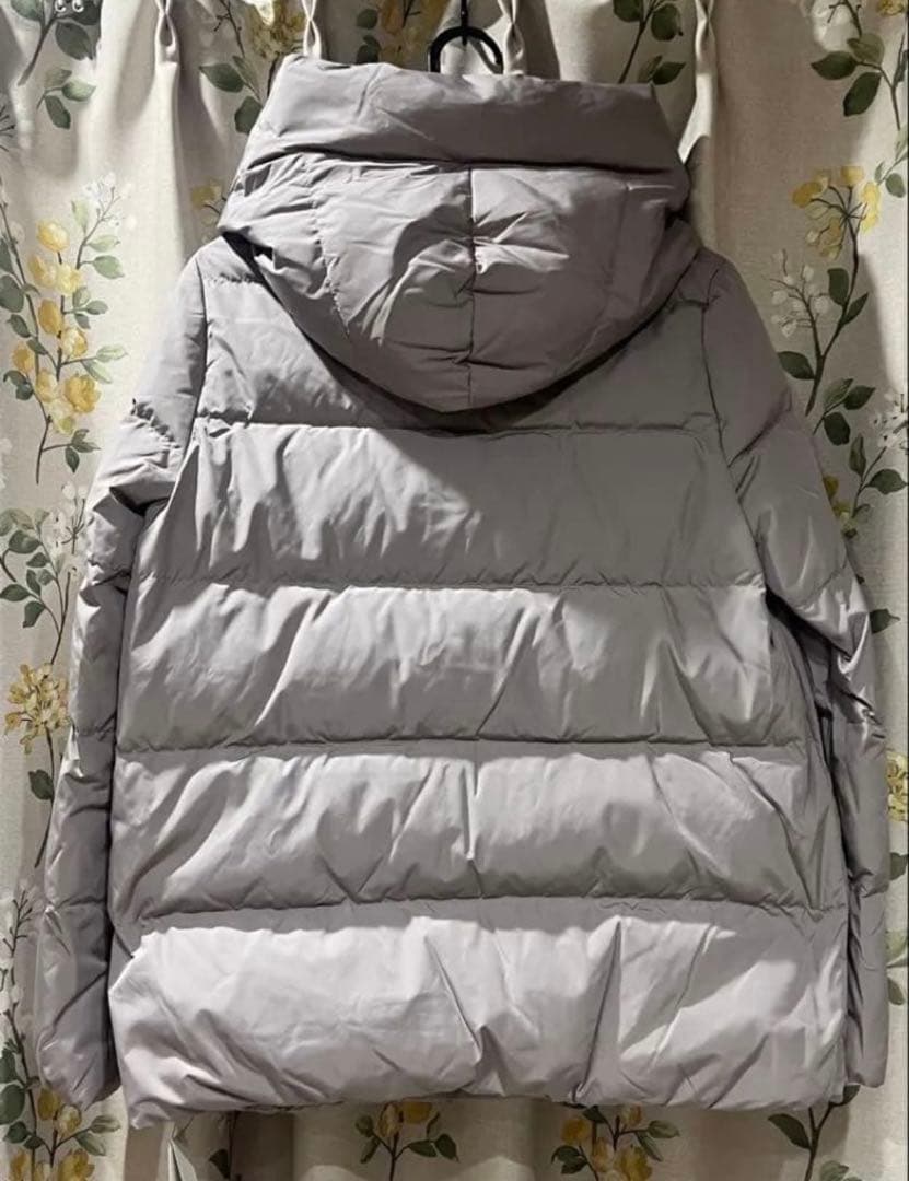 【未使用品】nano universe ショートダウンジャケット グレージュ