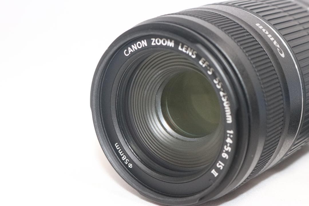 美品⭐望遠レンズ⭐Canon 55-250mm IS II⭐手ブレ補正 コスパ