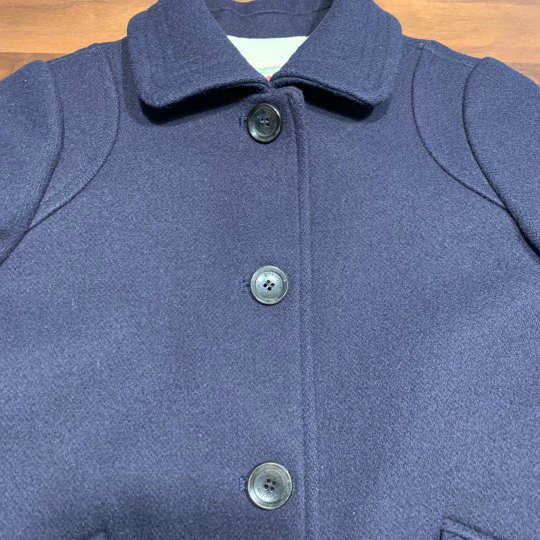 ボンポワン カシミヤ混ウールコート　アウター　4A 100