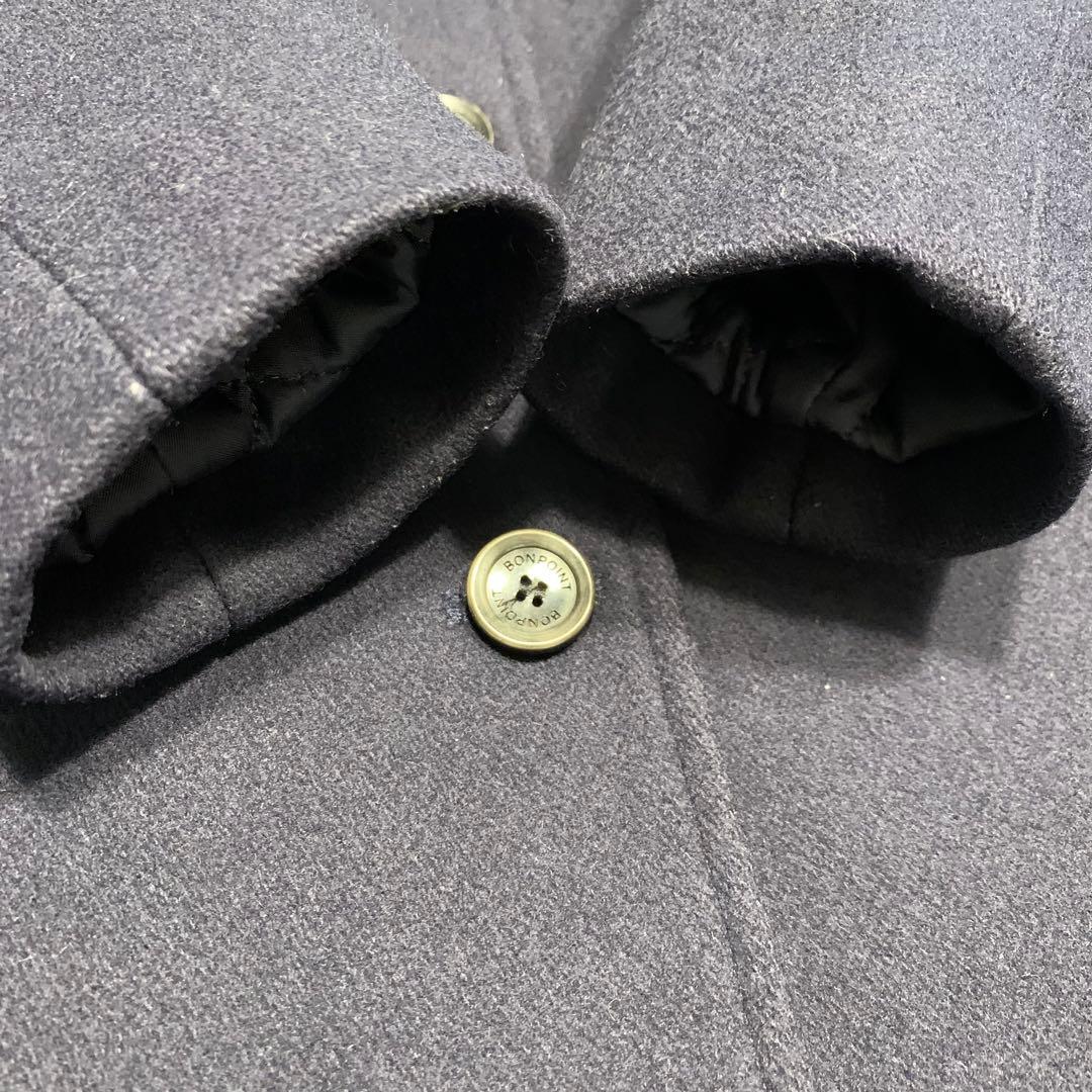 ボンポワン カシミヤ混ウールコート　アウター　4A 100