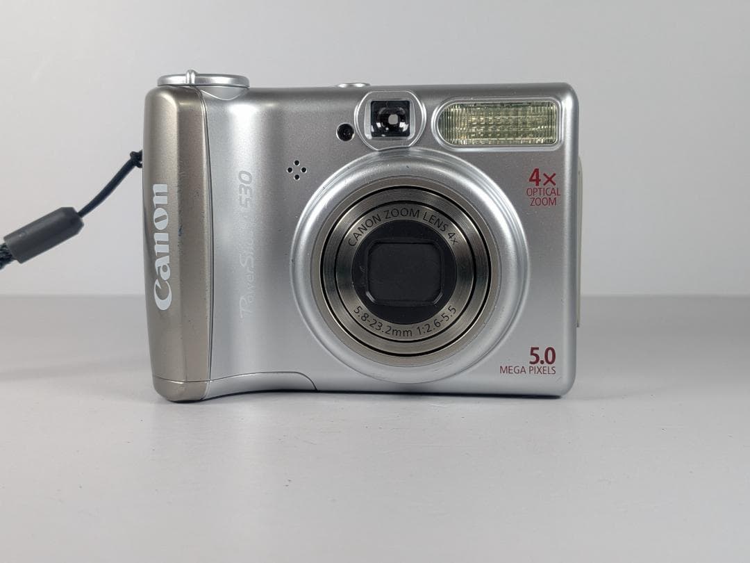 動作確認済 Canon キャノンPowerShot A530 電池稼働