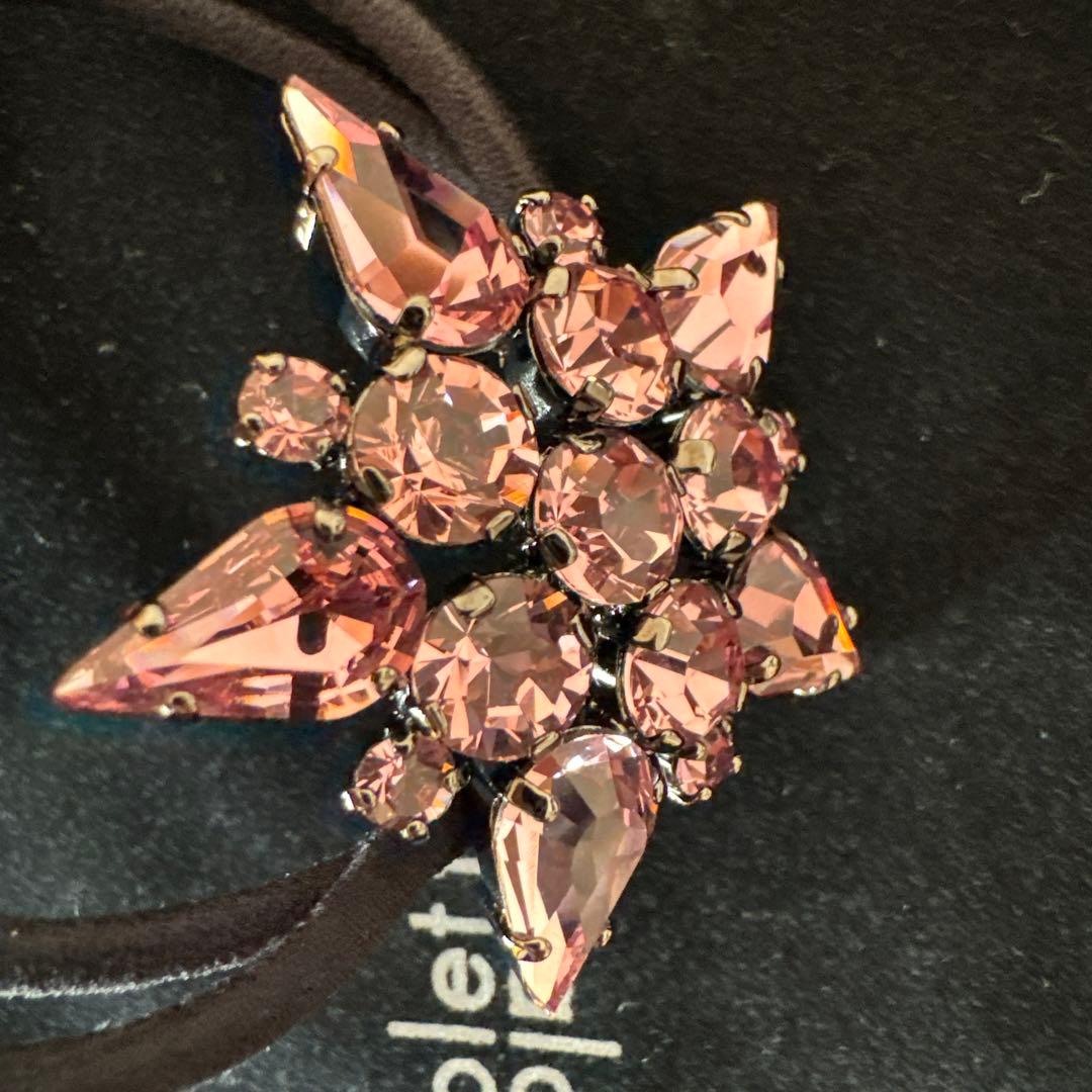 コレットマルーフ ラインストーン スターポニー クリップ 2点セット