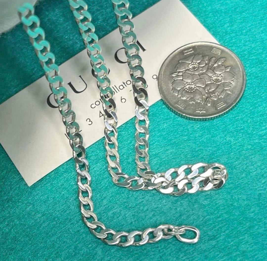 美品　GUCCI 3.7ミリ 喜平チェーンネックレス