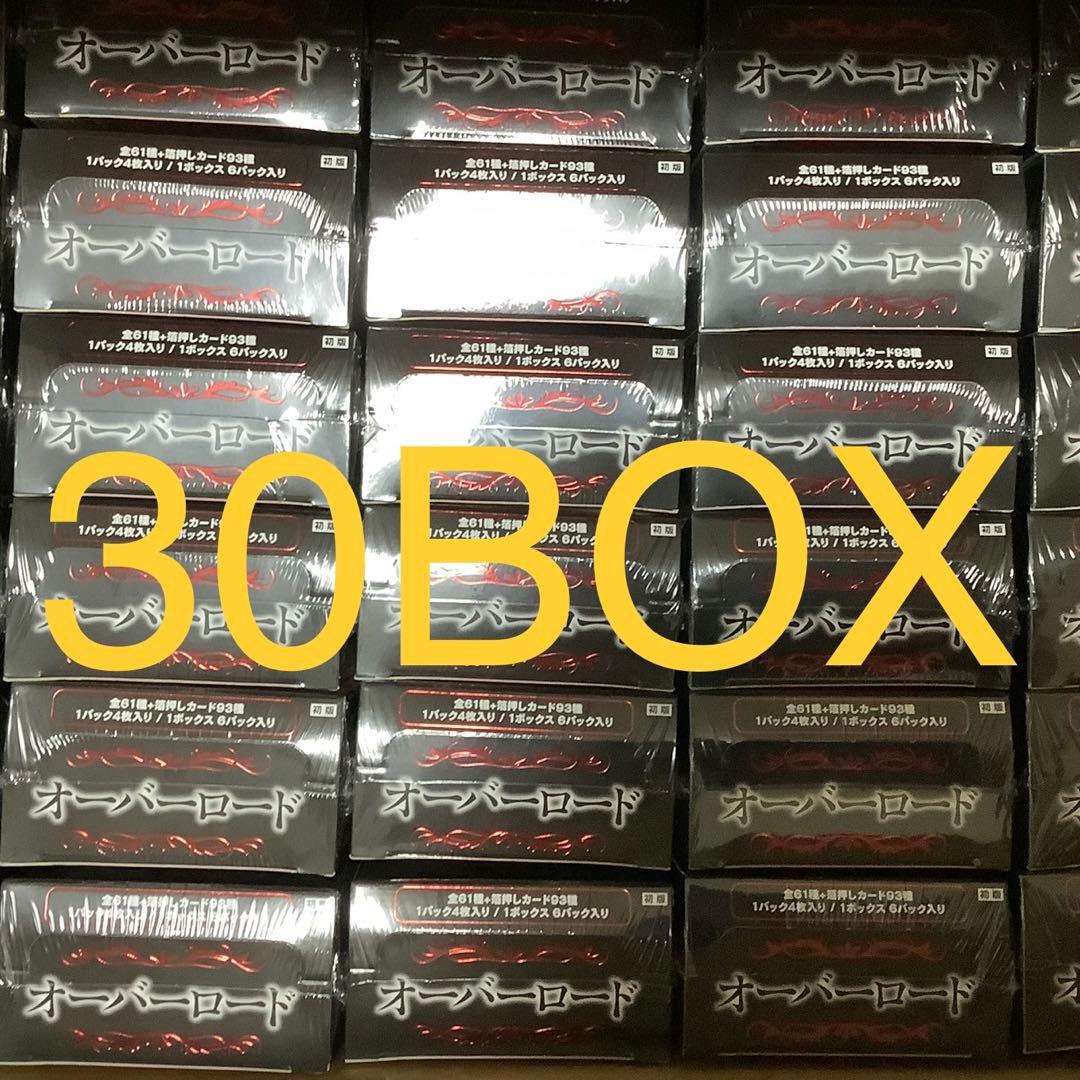 ヴァイスシュヴァルツ 原作オーバーロード　未開封　30BOX