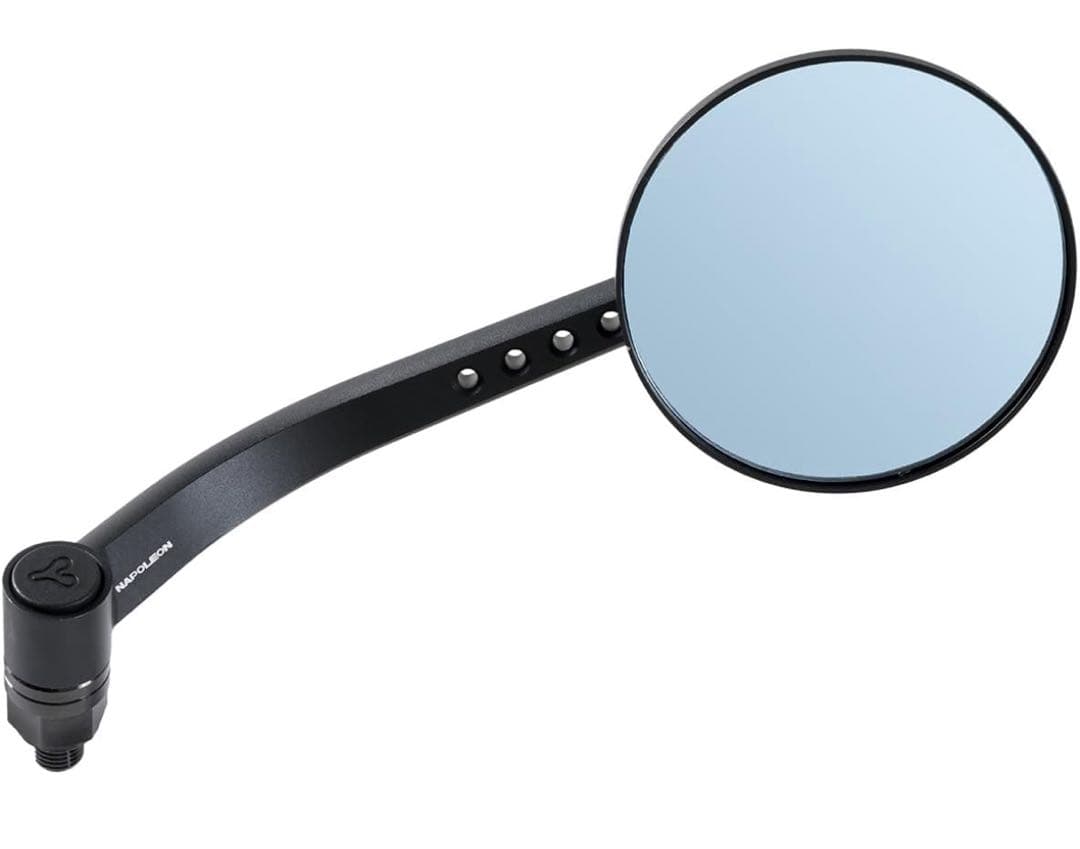 [開封済み未使用品]46WORKS ブラック サイドミラー　鏡面小タイプ