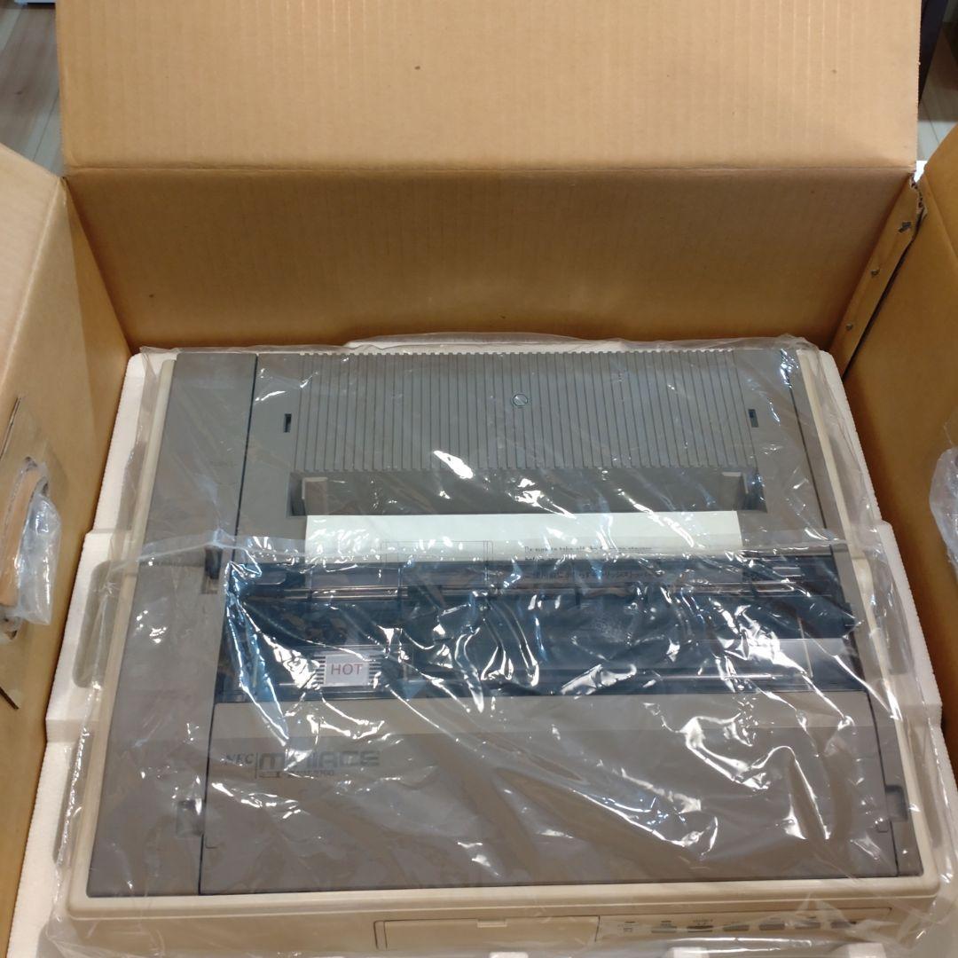 【1987年未使用】NEC NM-9700 ミニエース漢字ライター　プリンター