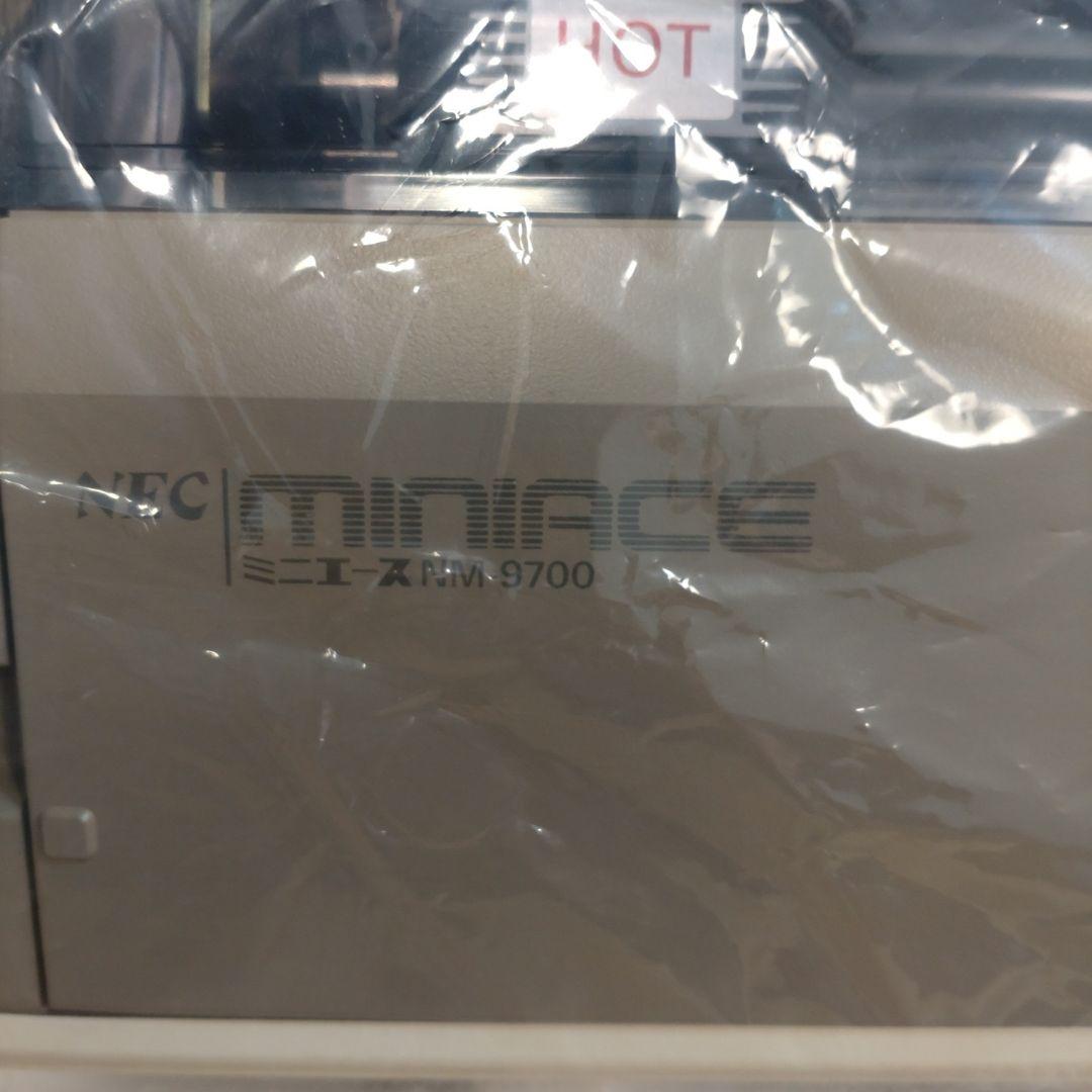 【1987年未使用】NEC NM-9700 ミニエース漢字ライター　プリンター