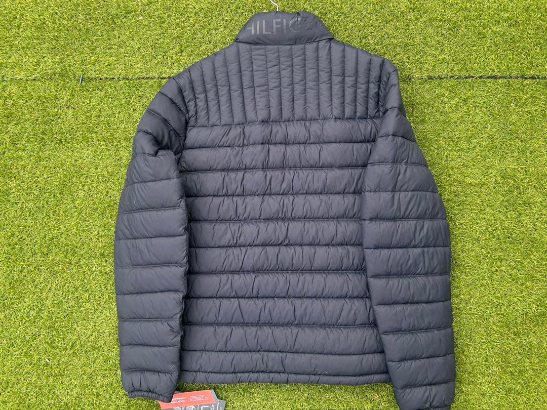 [新品]ダウンジャケットトミーヒルフィガー　ネイビー (Lサイズ仕様)