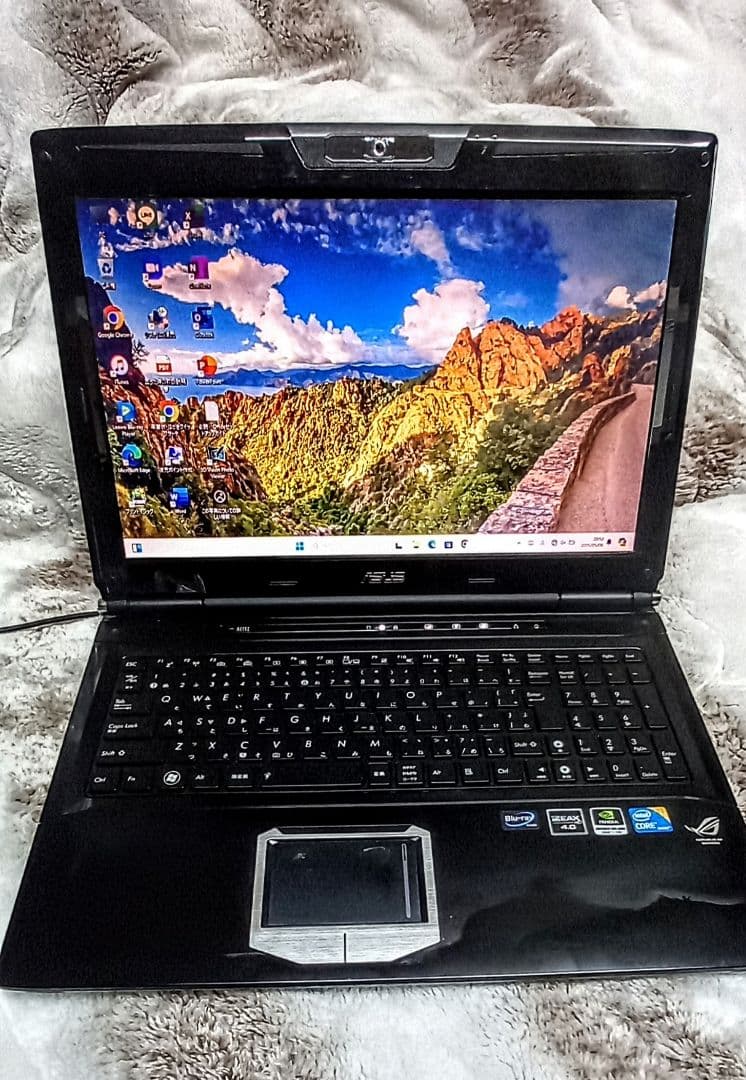 ASUS 　G60JX SSD256GB.メモリ16GB.Win11 ノートPC