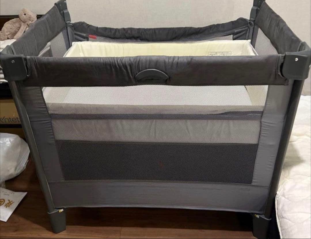 アップリカ Aprica ココネルエアープラス グレー ベビーサークル