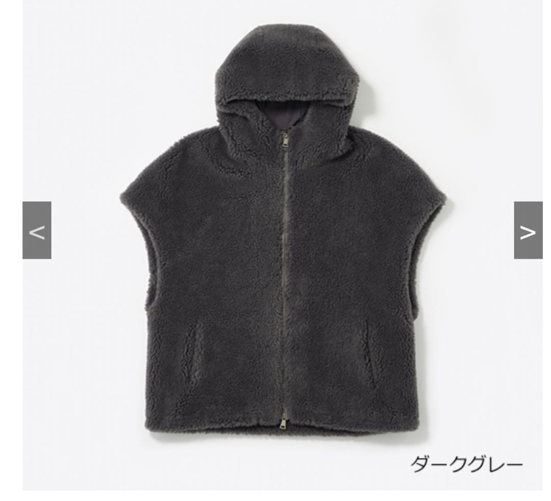 LIGNAGGIO ラムボアフェイクファージレ　ダークグレー