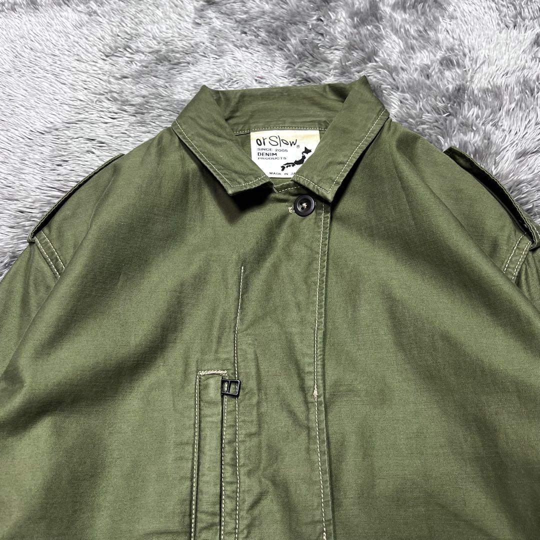 orSlow レディース ビンテージ　US ARMY コート ドローコード M