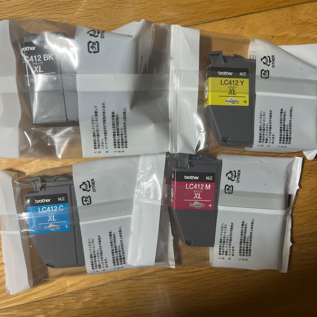 Brother LC412XL-4PK インクカートリッジセット
