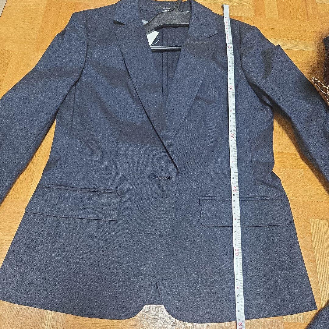 【タイムセール】icb パンツスーツセット　 ダークネイビー