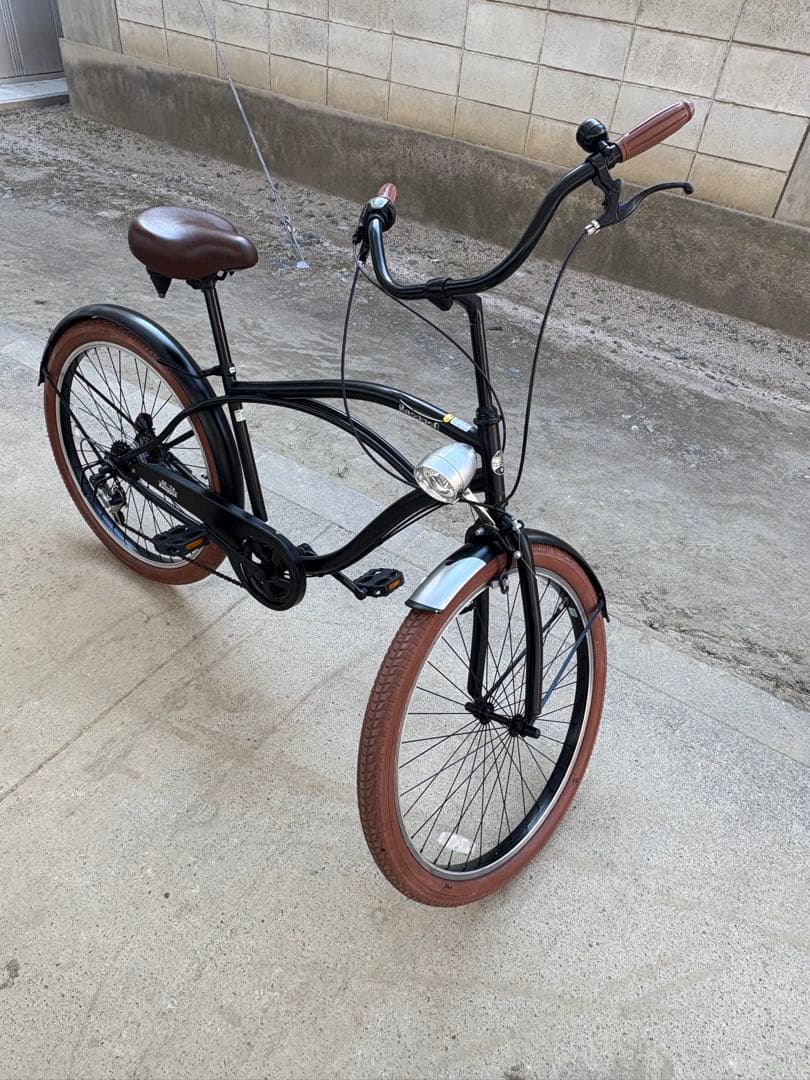 にもさん専用「ビーチクルーザー・ボーイズサイクル(26㌅)」お届けできます。