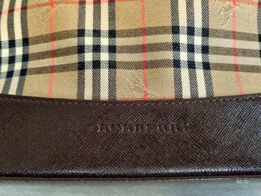 《超美品》バーバリー　リュック　BURBERRY　シャドウホース　ノバチェック