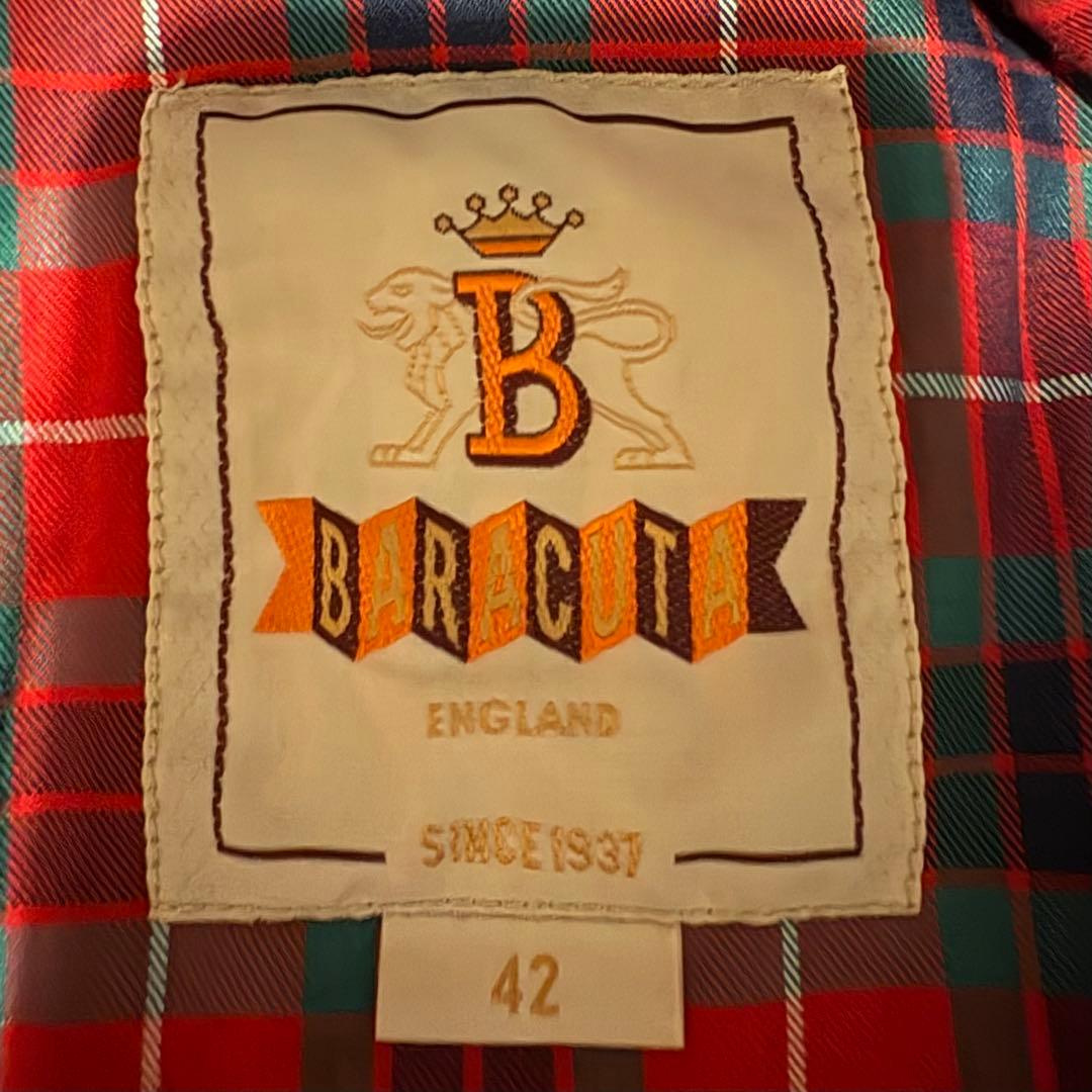 BARACUTA G9 中綿入りブラック42