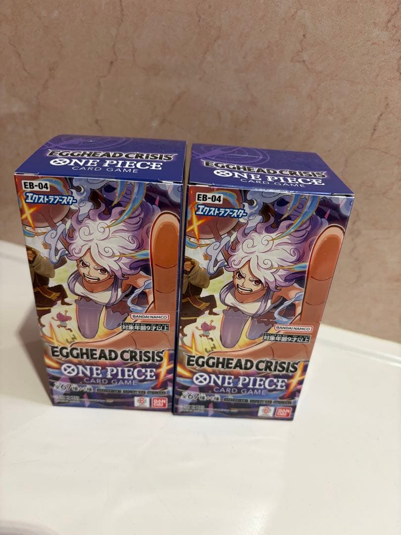 ONE PIECE カードEGGHEAD CRISIS EB-04 2BOX