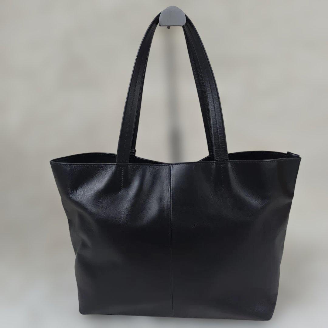 ✨極美品✨ グリーンレーベルリラクシング トートバッグ レザー 肩掛け A4 紺