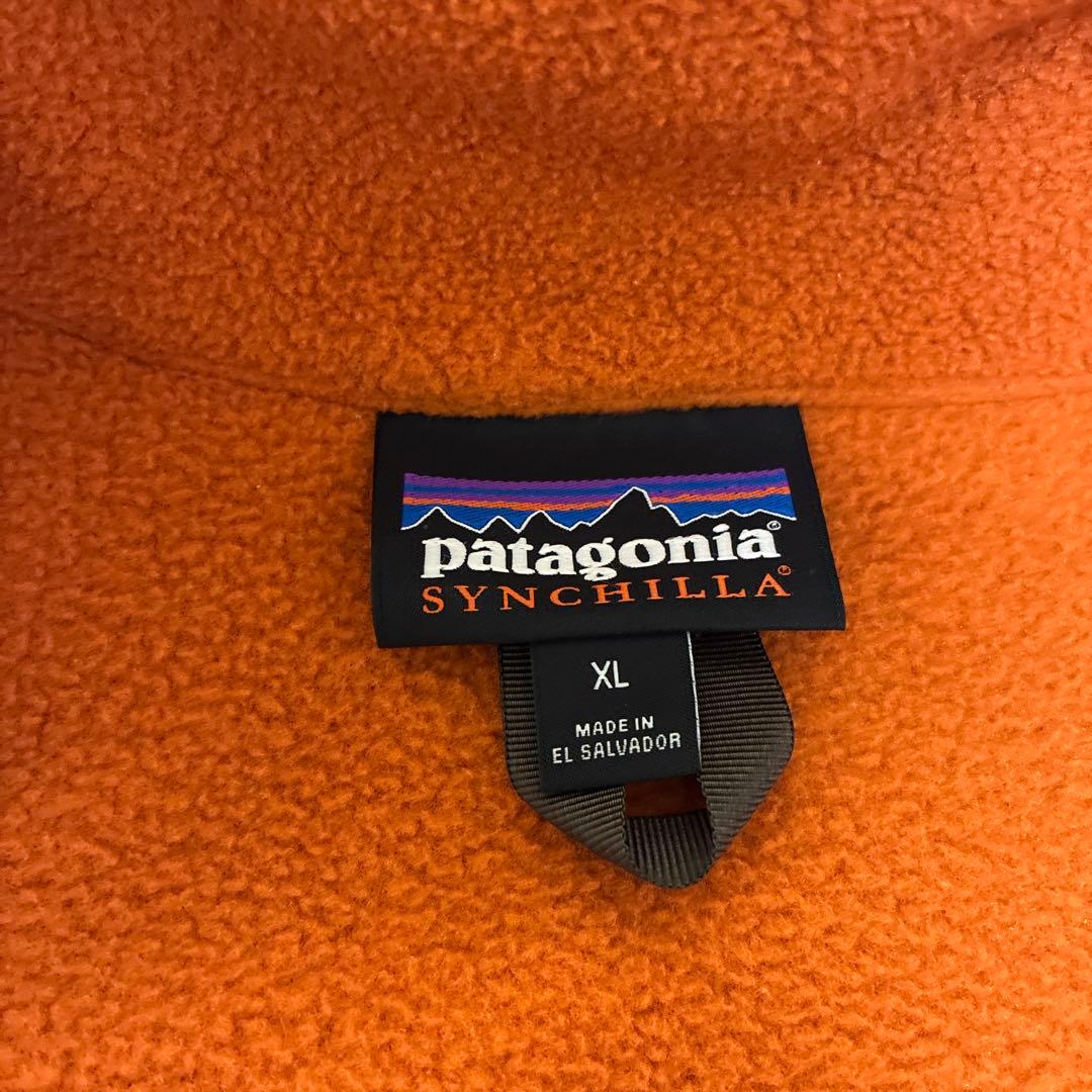 Patagonia Synchilla ベスト XL オレンジ