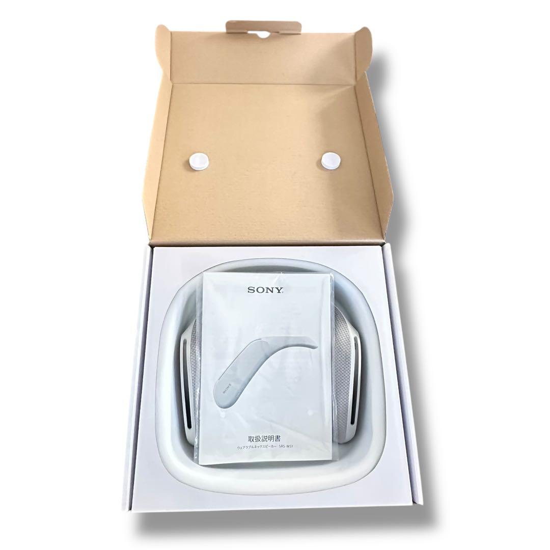 【動作品】SONY SRS-WS1 ウェアラブルネックスピーカー 付属品完備