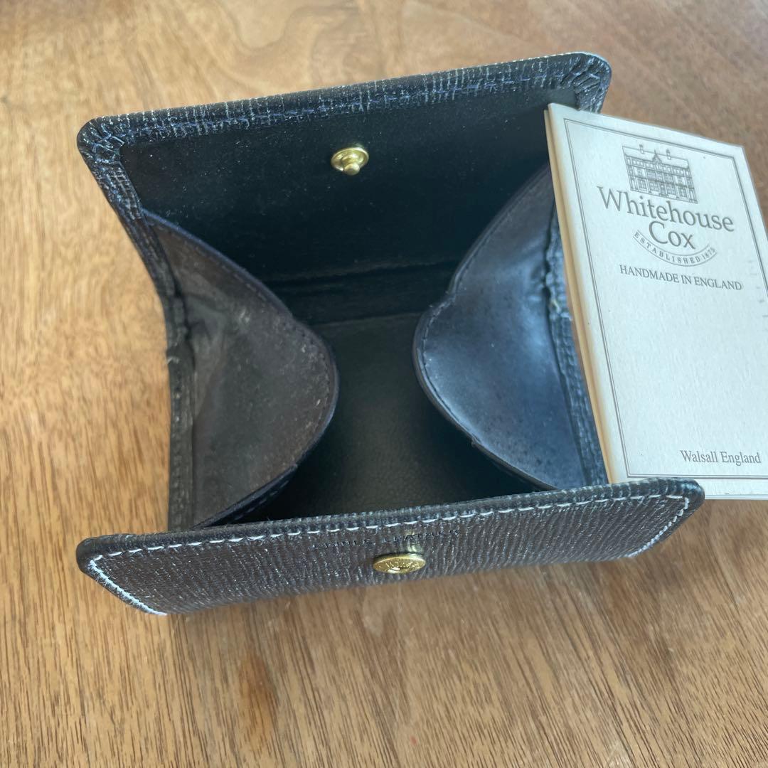 新 紺 ホワイトハウスコックス S9084 ケース 財布 ミニ コンパクト