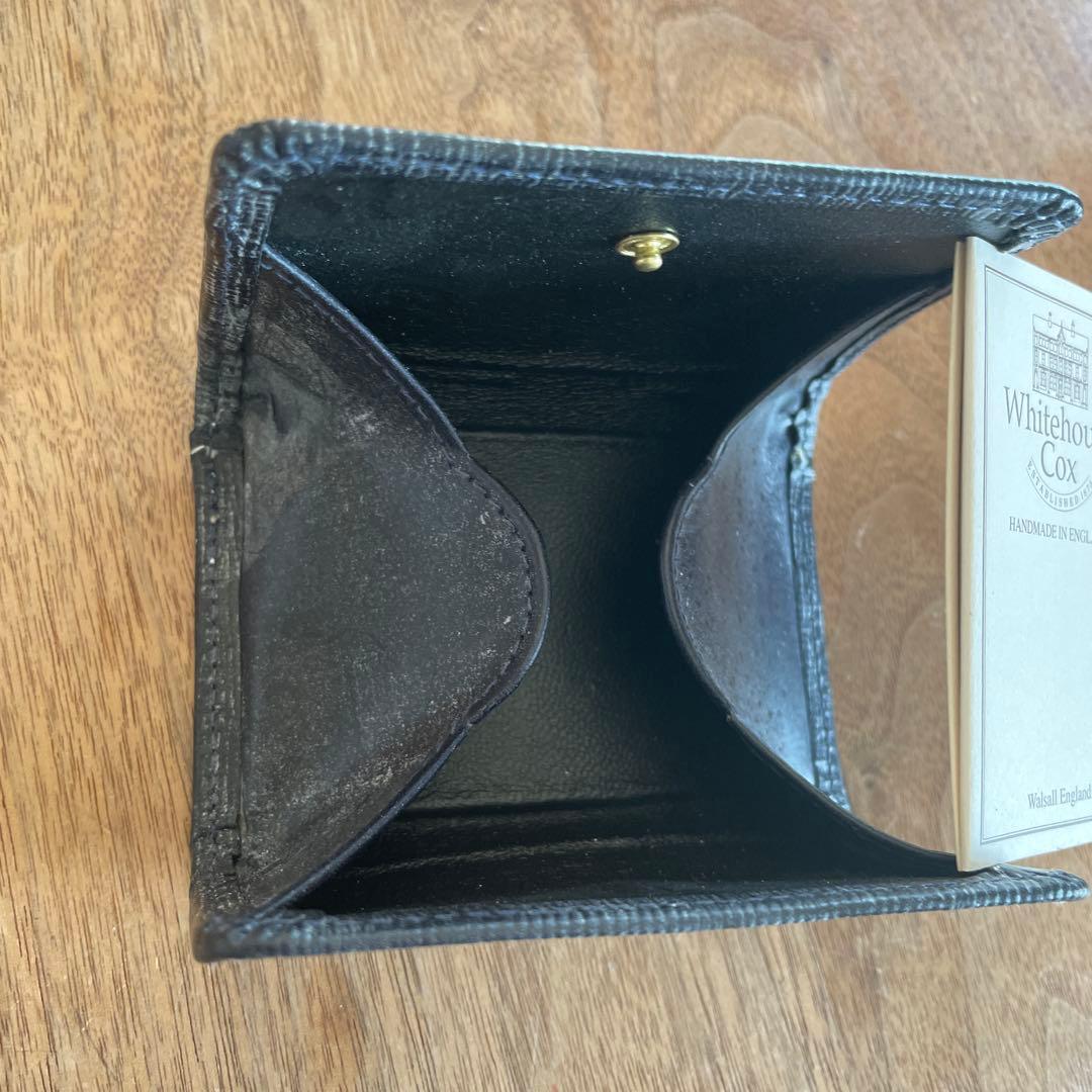 新 紺 ホワイトハウスコックス S9084 ケース 財布 ミニ コンパクト