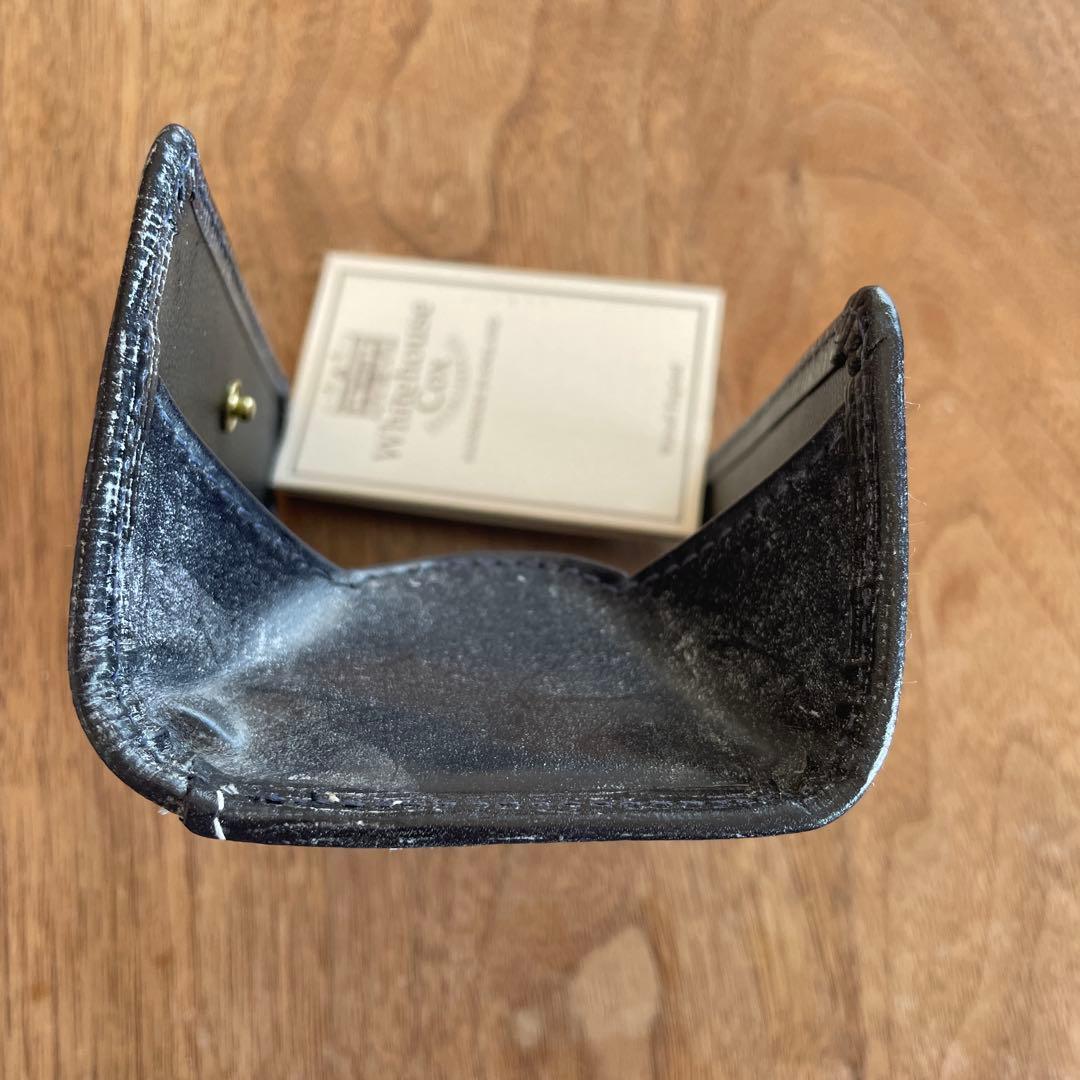 新 紺 ホワイトハウスコックス S9084 ケース 財布 ミニ コンパクト