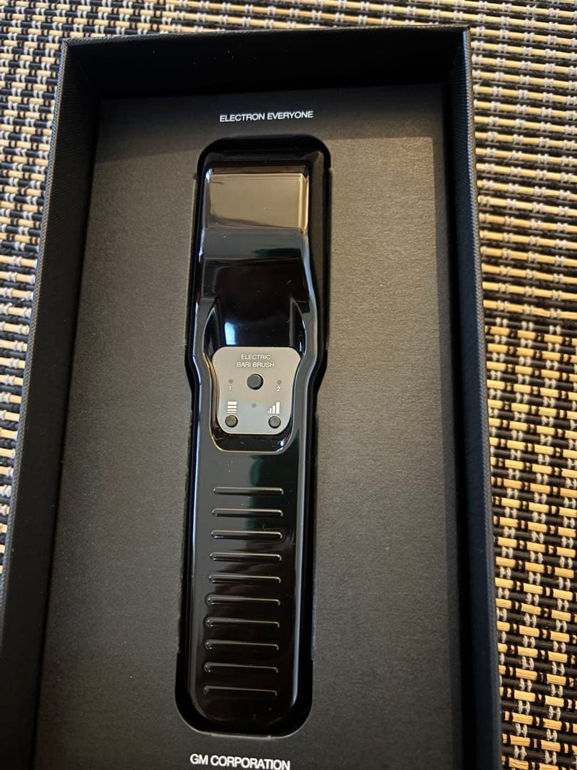 電気バリブラシ　初期　198.000円にて購入。シリアルナンバー有り。