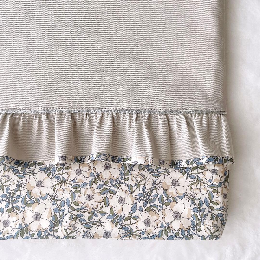 〈31〉ゆけひ様　リバティ メイモリス ハンドメイド 手提げバッグ お着替え袋