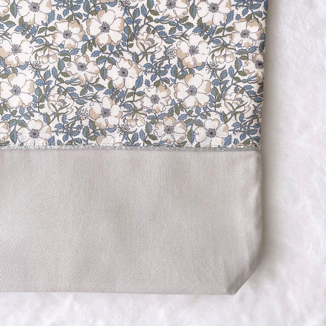 〈31〉ゆけひ様　リバティ メイモリス ハンドメイド 手提げバッグ お着替え袋