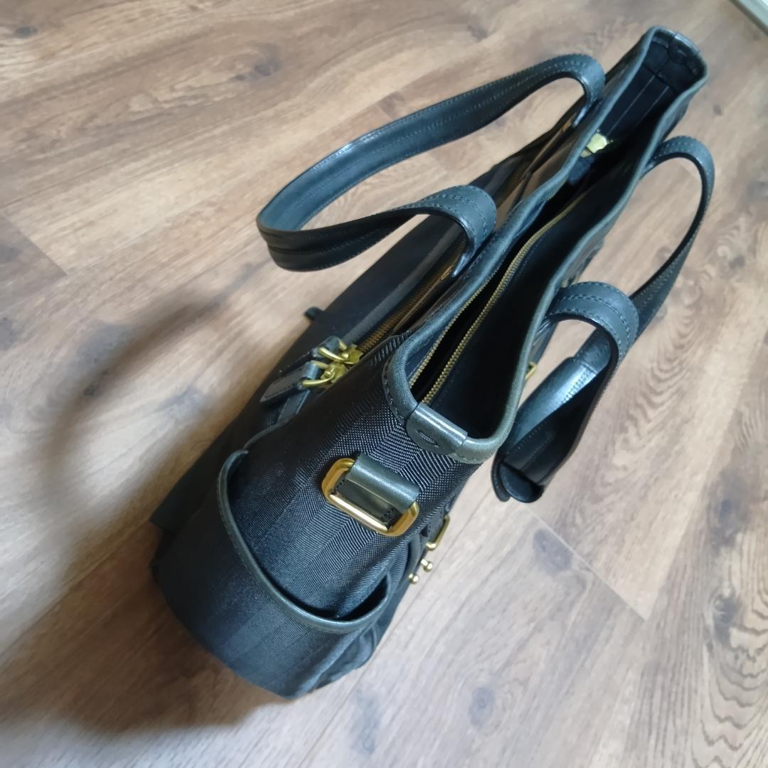 美品 名品 希少 GHURKA グルカ トートバッグ ブラック 高級