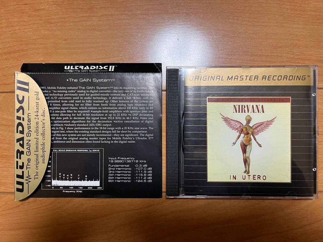 洋楽 NIRVANA IN UTERO ULTRADISC II