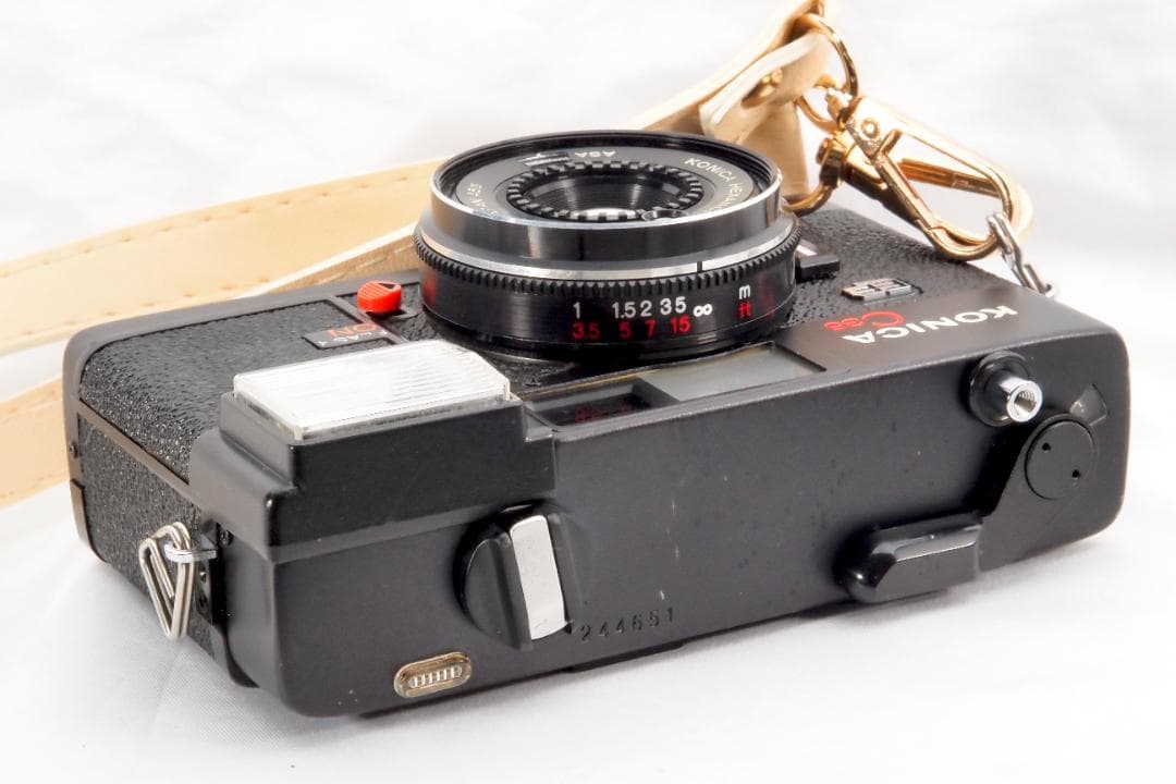 Konica C35 EF 分解整備済 正常動作 ストロボ発光 保証付き 651