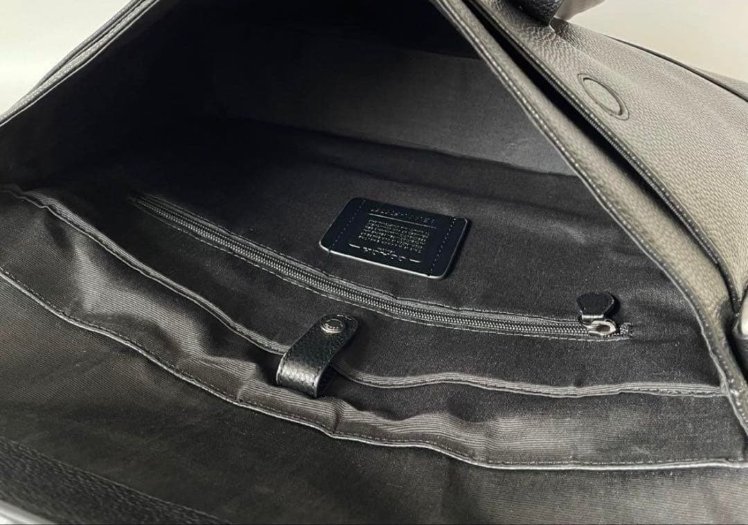 【新品・未使用】コーチ ビジネスバッグ 2way ハミルトン レザー 黒