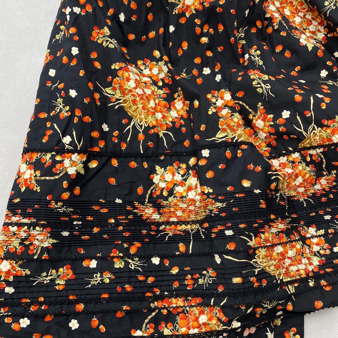 T669◯ PINKHOUSE ピンクハウス いちご柄 ワンピース