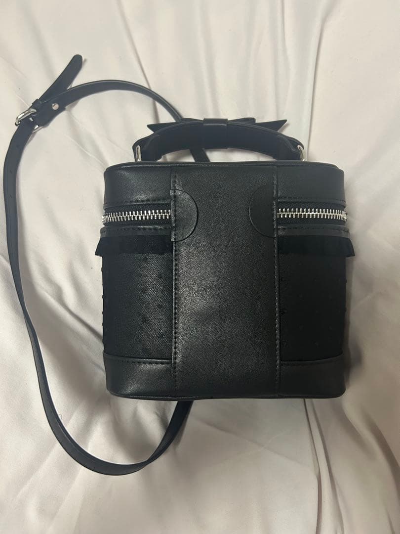 専用♡【 pium 】ハートドットチュールバニティ ブラック