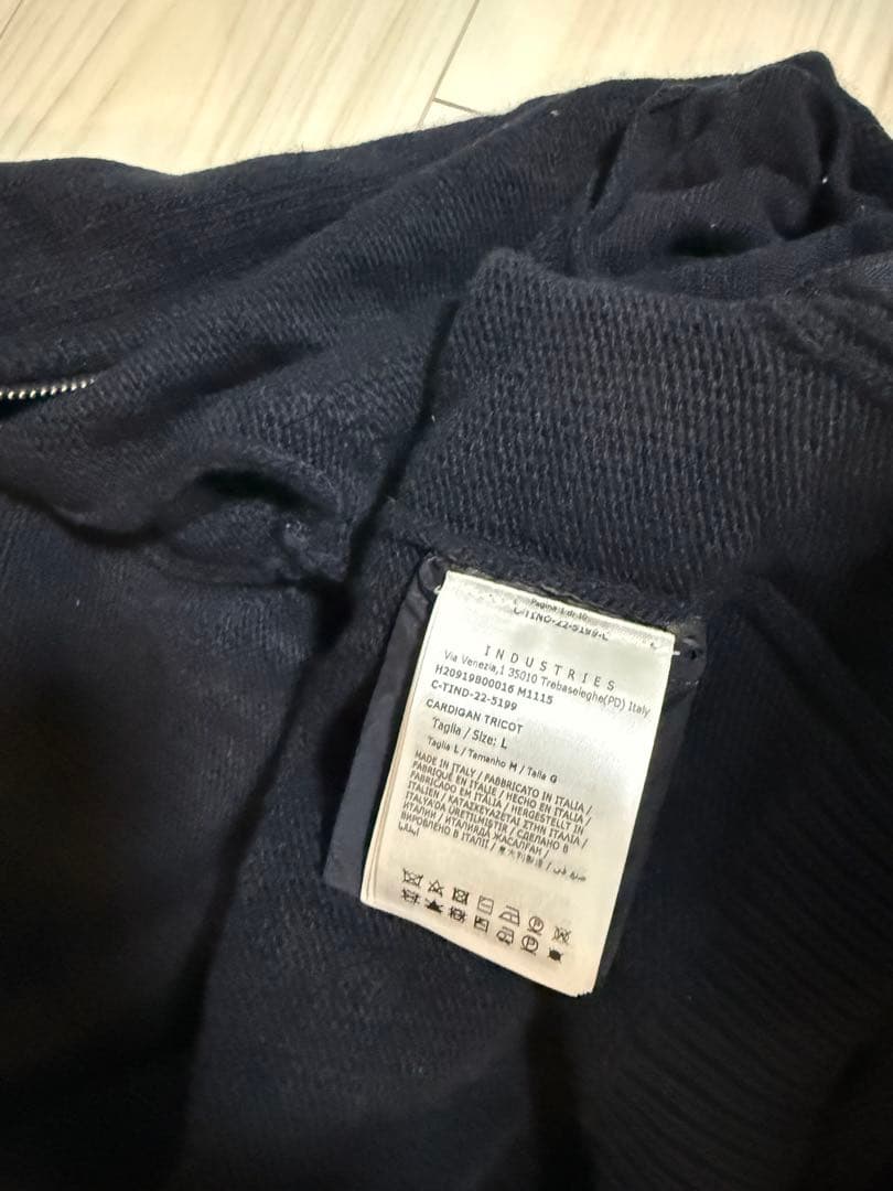 よ*。様 MONCLERウールニットジップアップパーカー 9B00016 778